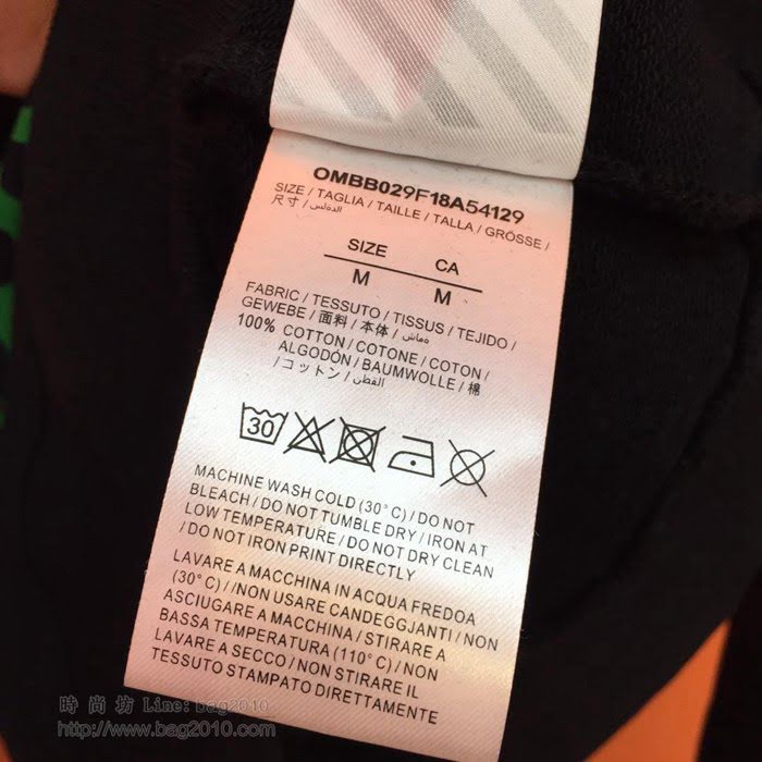 OffWhite男裝 19-20FW新款 最高品質 off男士圓領男衛衣 男士秋季新款單品  tzy2335